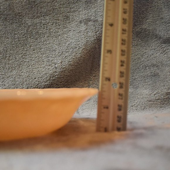Host pick! Fire King Peach Luster Bowl - Picture 7 of 9